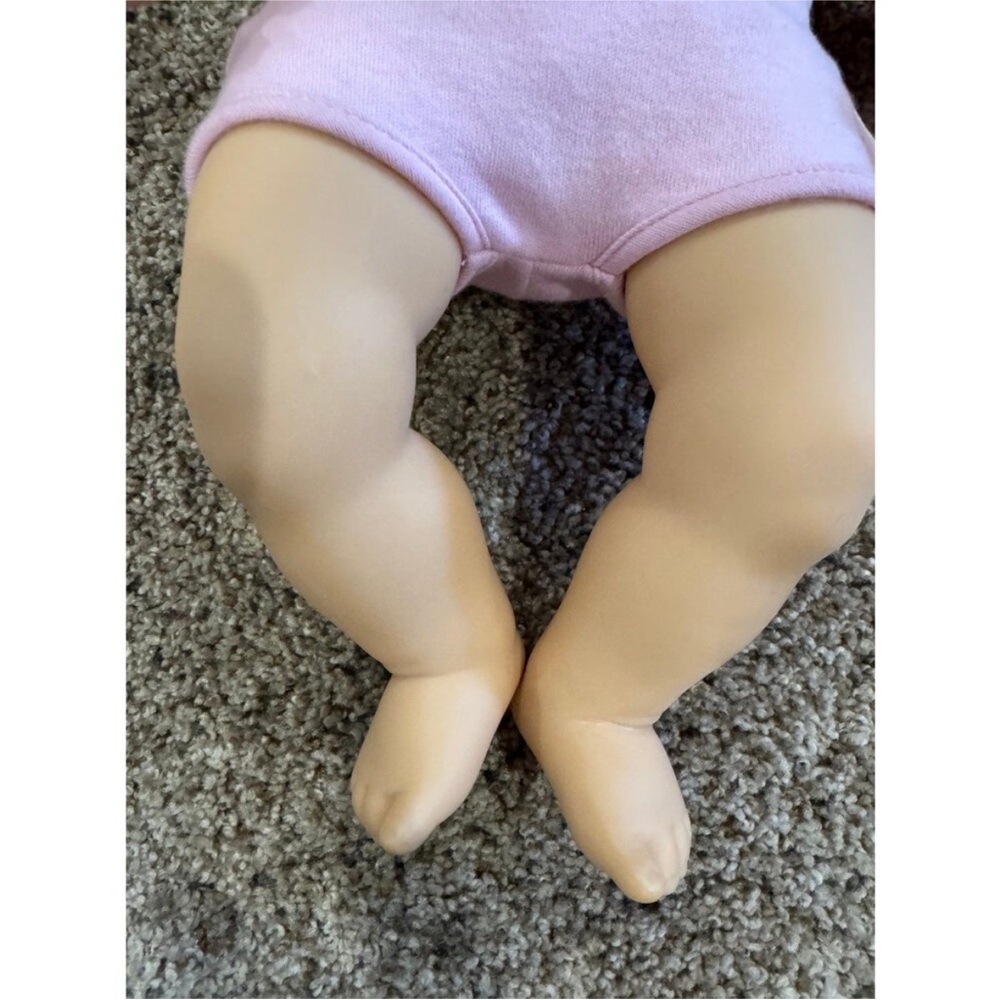 American Girl 15” Bitty Baby Doll Blonde Blue Eyes Sleepy Eyes + 4 Outfits - Picture 12 of 14
